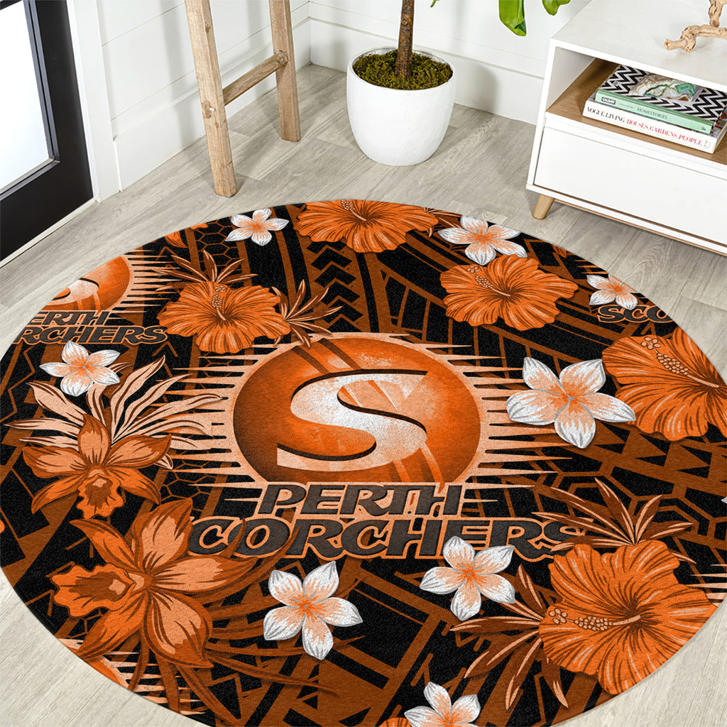 australian-scorchers-cricket-round-carpet-baeuty-pacific-hibiscus-and-polynesian-pattern