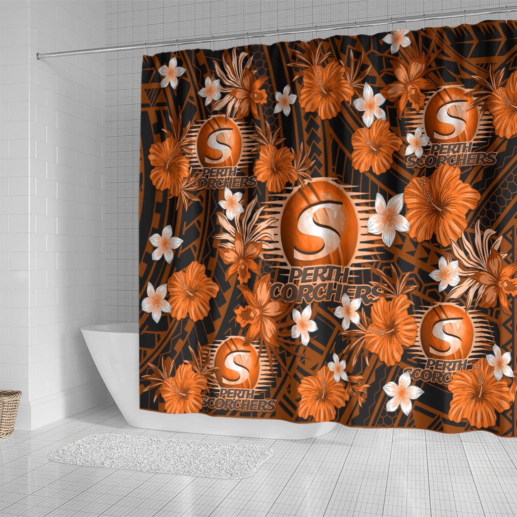 australian-scorchers-cricket-shower-curtain-baeuty-pacific-hibiscus-and-polynesian-pattern