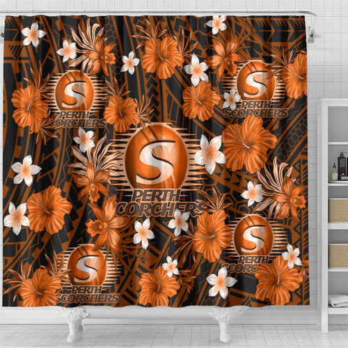 australian-scorchers-cricket-shower-curtain-baeuty-pacific-hibiscus-and-polynesian-pattern