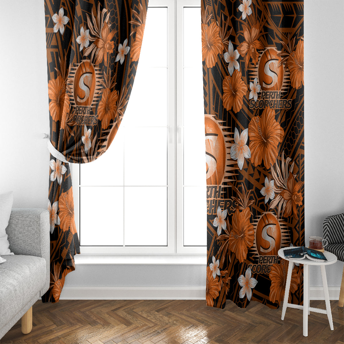 australian-scorchers-cricket-window-curtain-baeuty-pacific-hibiscus-and-polynesian-pattern