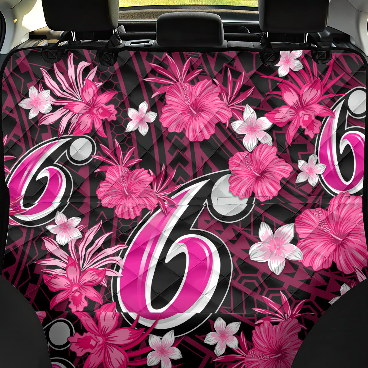 australian-sixers-cricket-back-car-seat-cover-baeuty-pacific-hibiscus-and-polynesian-pattern