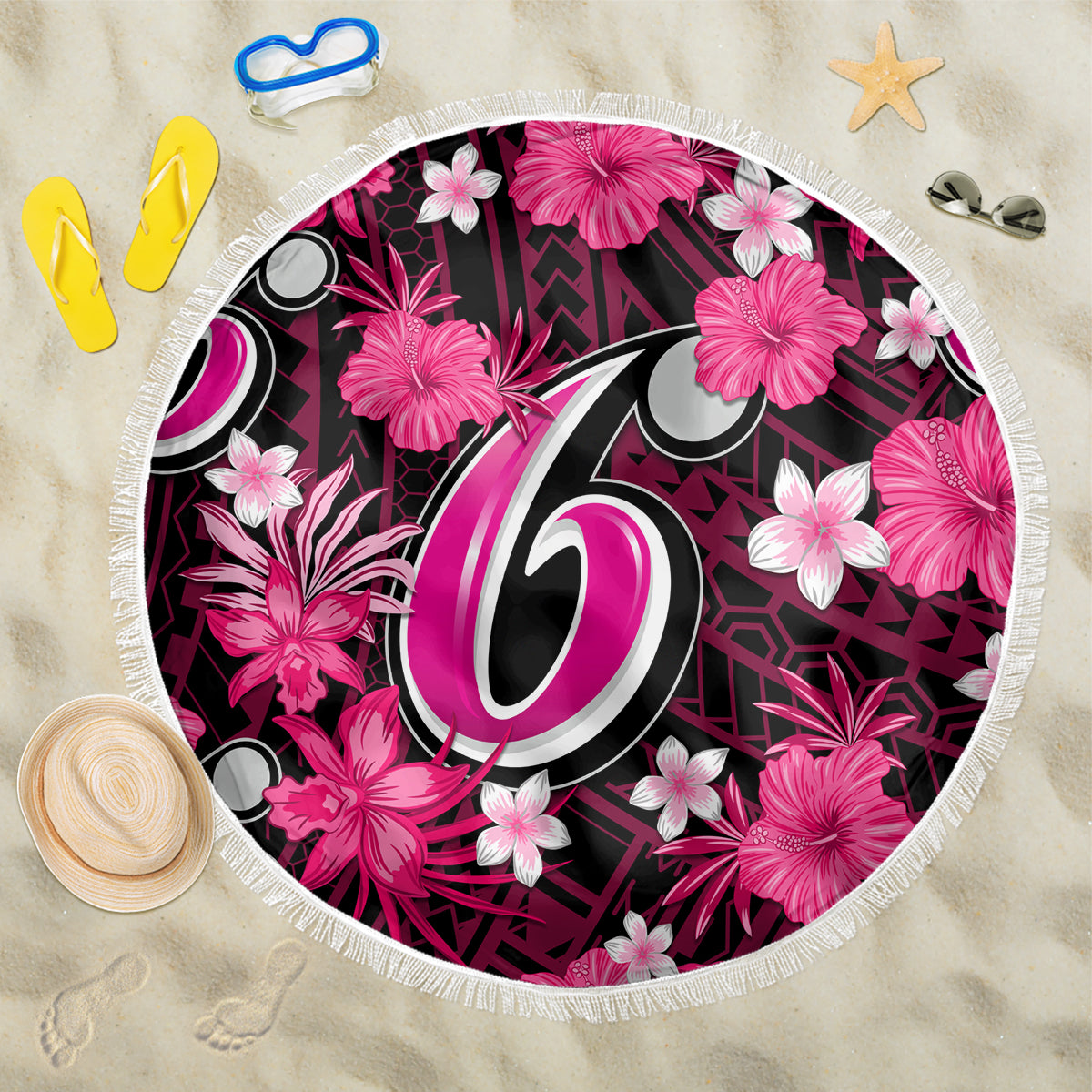australian-sixers-cricket-beach-blanket-baeuty-pacific-hibiscus-and-polynesian-pattern