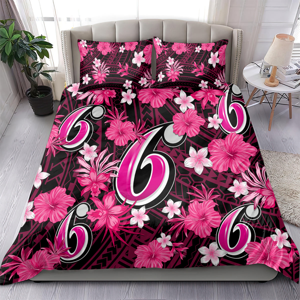 australian-sixers-cricket-bedding-set-baeuty-pacific-hibiscus-and-polynesian-pattern