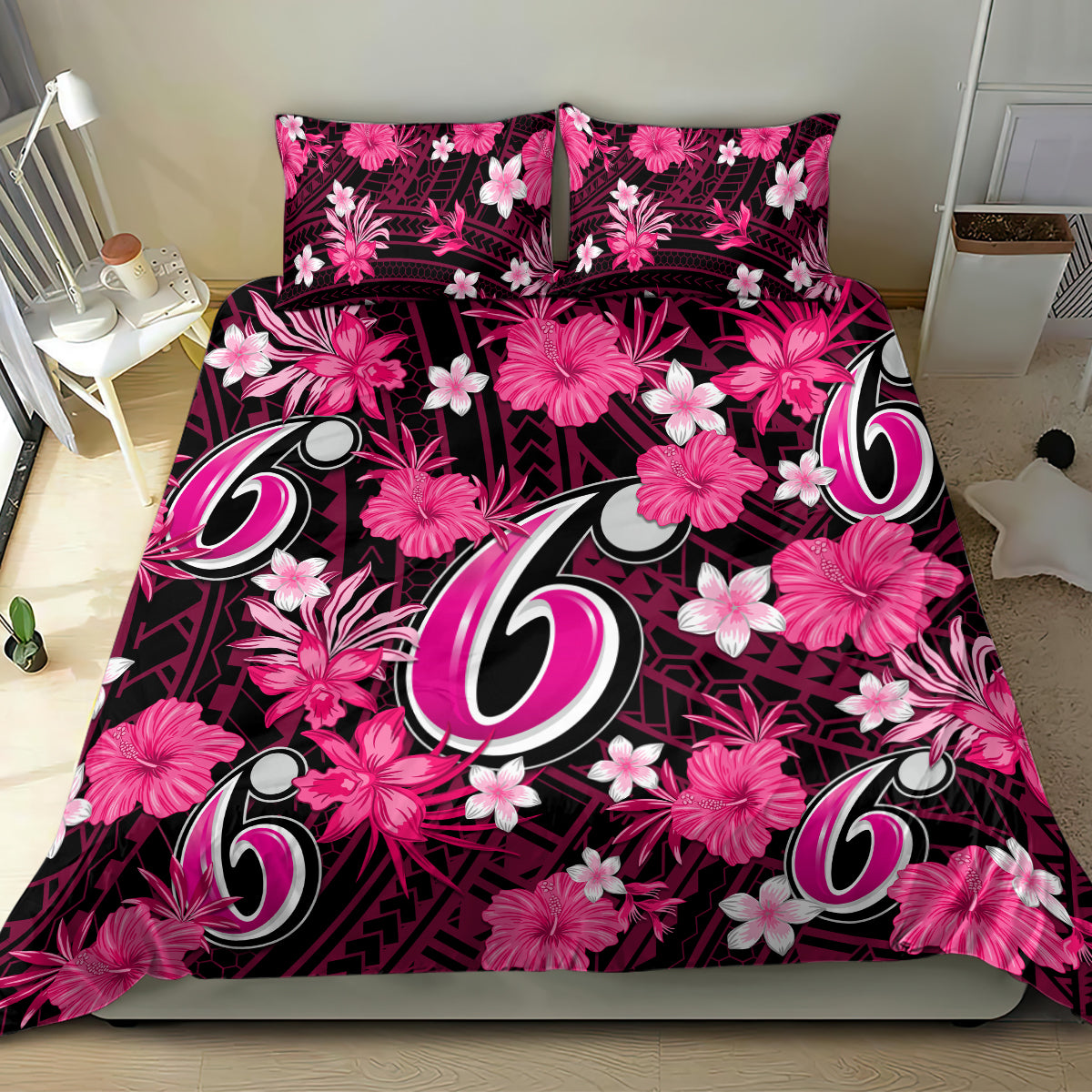australian-sixers-cricket-bedding-set-baeuty-pacific-hibiscus-and-polynesian-pattern