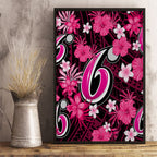 australian-sixers-cricket-canvas-wall-art-baeuty-pacific-hibiscus-and-polynesian-pattern
