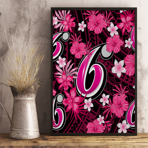 australian-sixers-cricket-canvas-wall-art-baeuty-pacific-hibiscus-and-polynesian-pattern