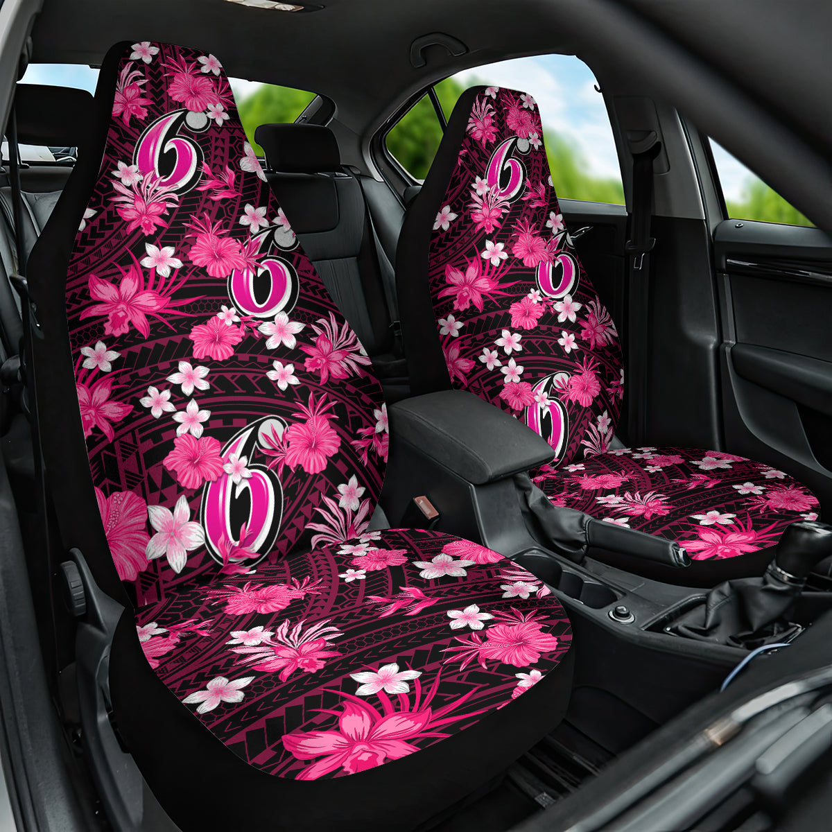 australian-sixers-cricket-car-seat-cover-baeuty-pacific-hibiscus-and-polynesian-pattern