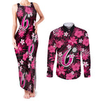 australian-sixers-cricket-couples-matching-tank-maxi-dress-and-long-sleeve-button-shirts-baeuty-pacific-hibiscus-and-polynesian-pattern
