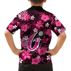 australian-sixers-cricket-family-matching-off-shoulder-short-dress-and-hawaiian-shirt-baeuty-pacific-hibiscus-and-polynesian-pattern