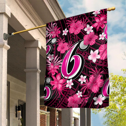 australian-sixers-cricket-garden-flag-baeuty-pacific-hibiscus-and-polynesian-pattern