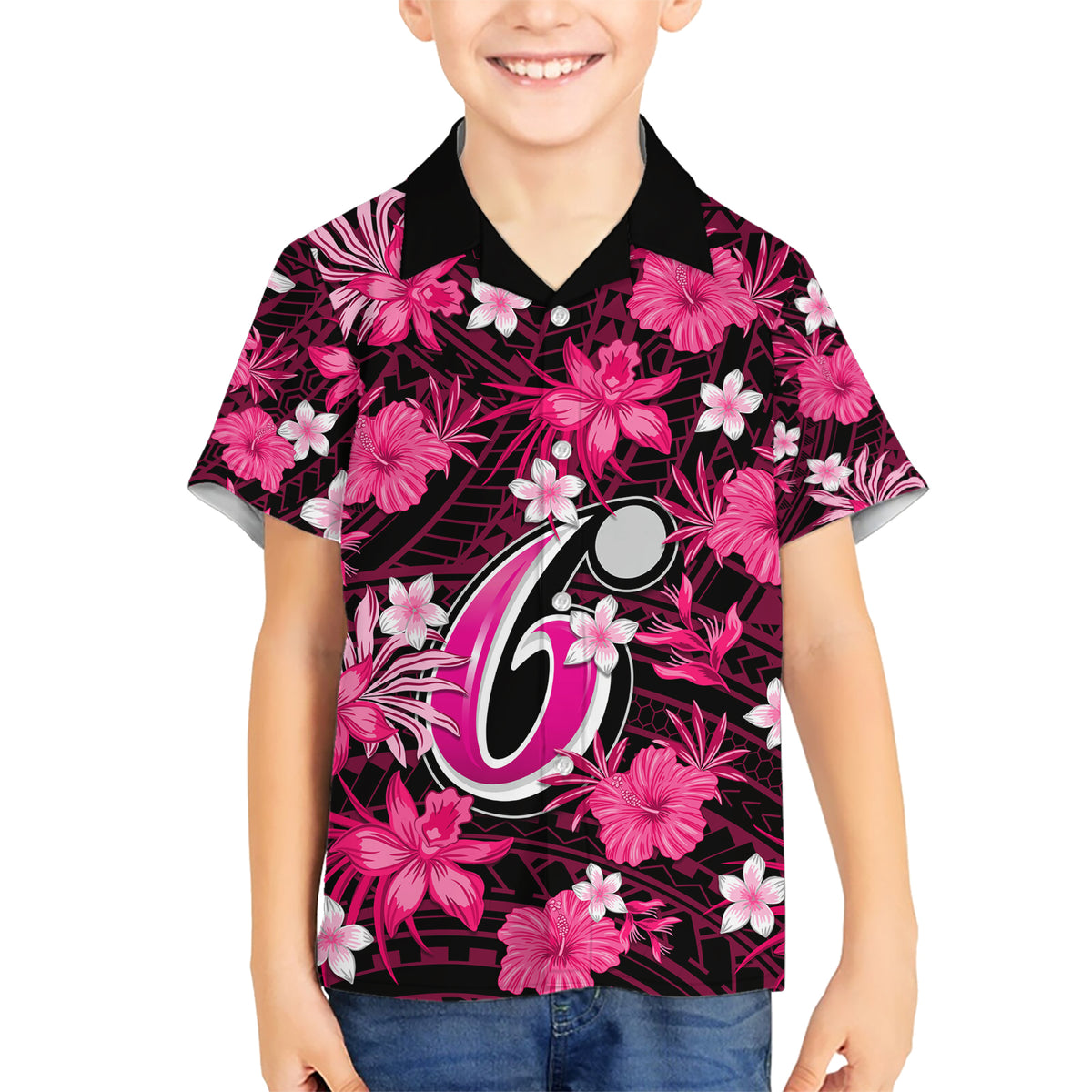australian-sixers-cricket-kid-hawaiian-shirt-baeuty-pacific-hibiscus-and-polynesian-pattern