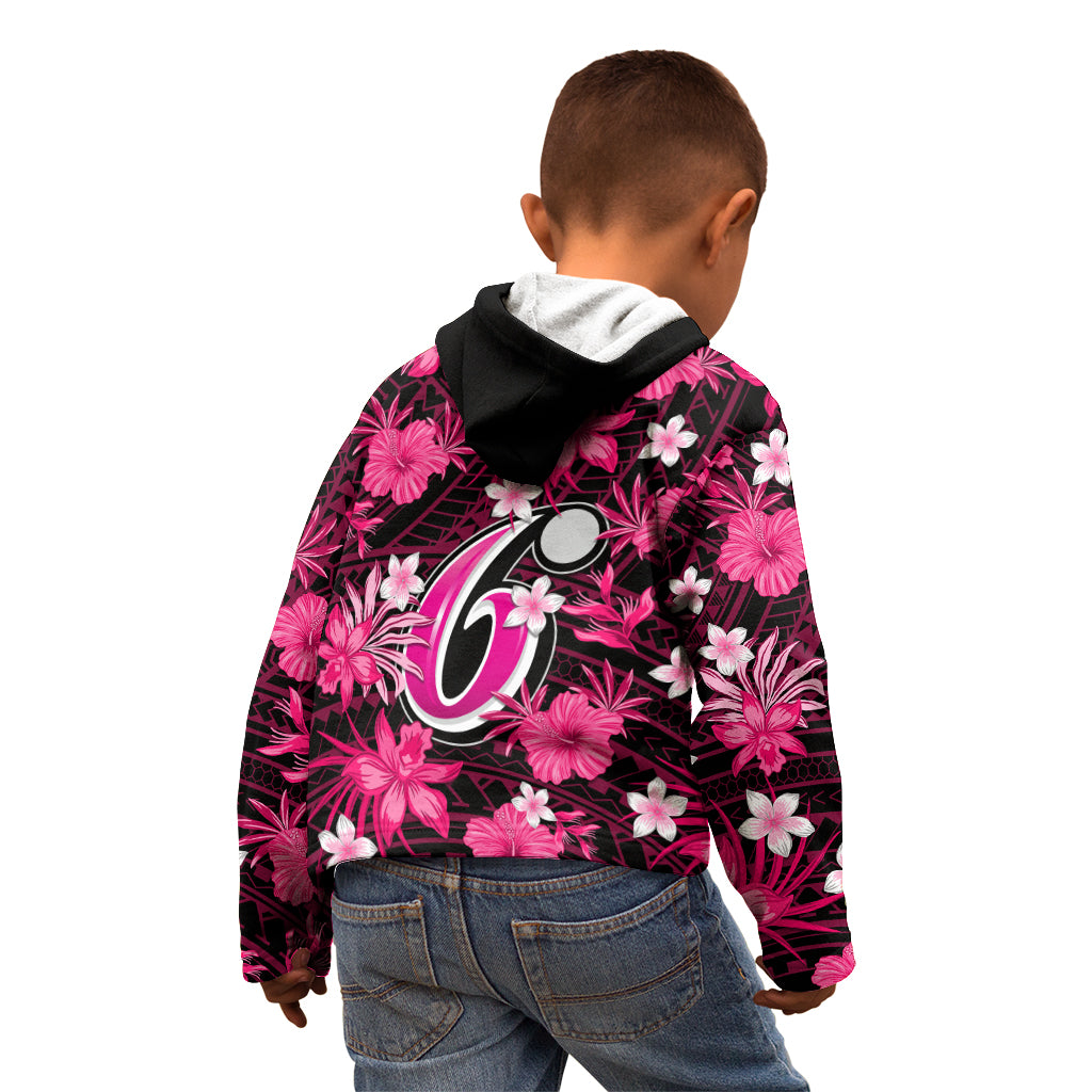 australian-sixers-cricket-kid-hoodie-baeuty-pacific-hibiscus-and-polynesian-pattern