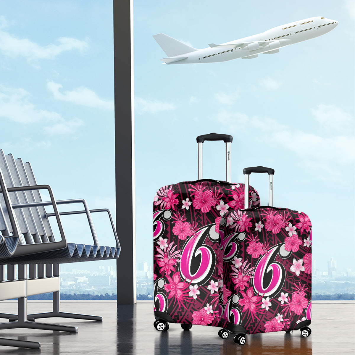 australian-sixers-cricket-luggage-cover-baeuty-pacific-hibiscus-and-polynesian-pattern