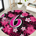 australian-sixers-cricket-round-carpet-baeuty-pacific-hibiscus-and-polynesian-pattern