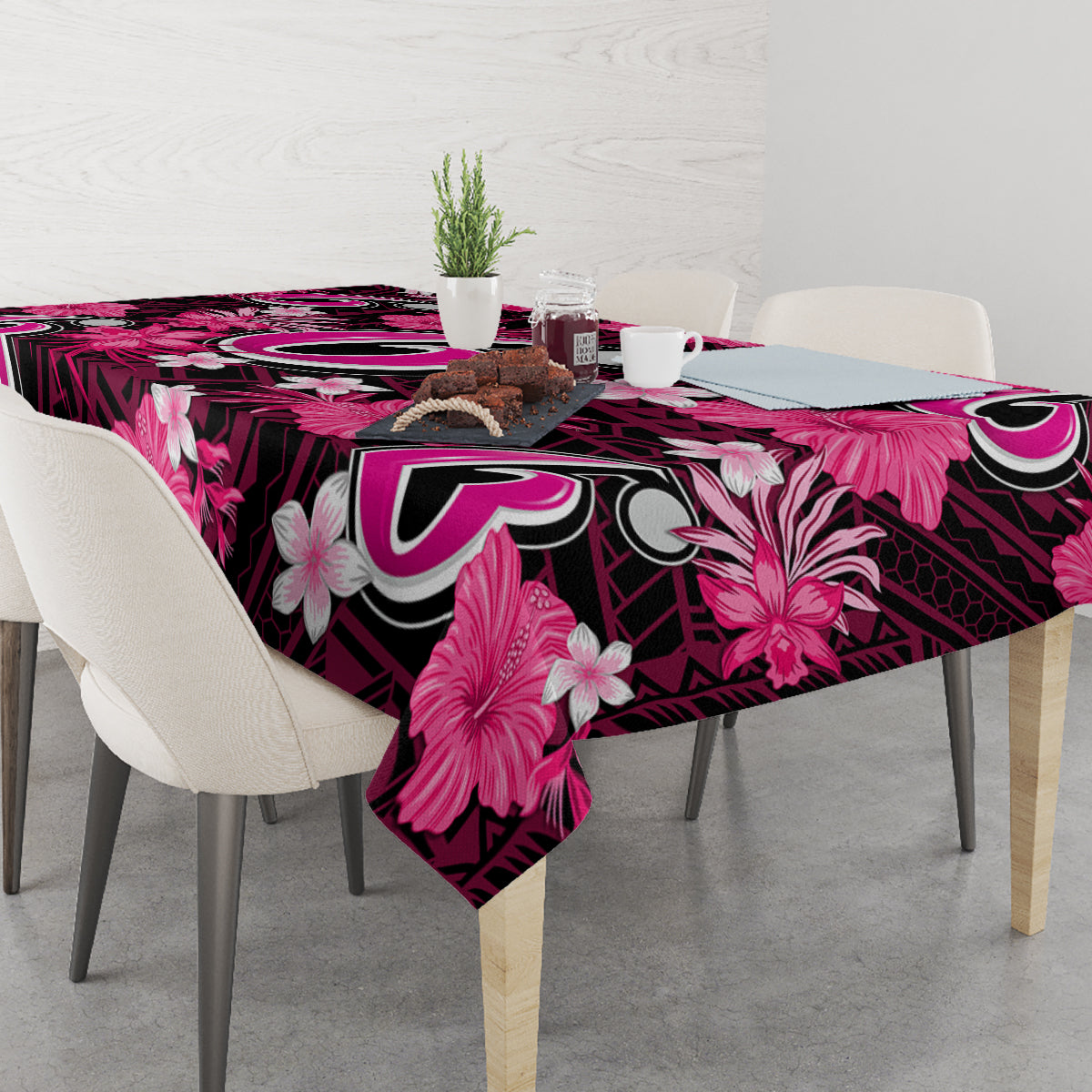australian-sixers-cricket-tablecloth-baeuty-pacific-hibiscus-and-polynesian-pattern