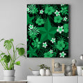 australian-stars-cricket-canvas-wall-art-baeuty-pacific-hibiscus-and-polynesian-pattern