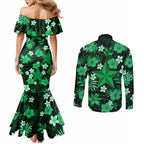 australian-stars-cricket-couples-matching-mermaid-dress-and-long-sleeve-button-shirts-baeuty-pacific-hibiscus-and-polynesian-pattern