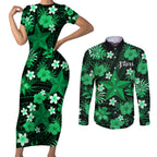 australian-stars-cricket-couples-matching-short-sleeve-bodycon-dress-and-long-sleeve-button-shirts-baeuty-pacific-hibiscus-and-polynesian-pattern
