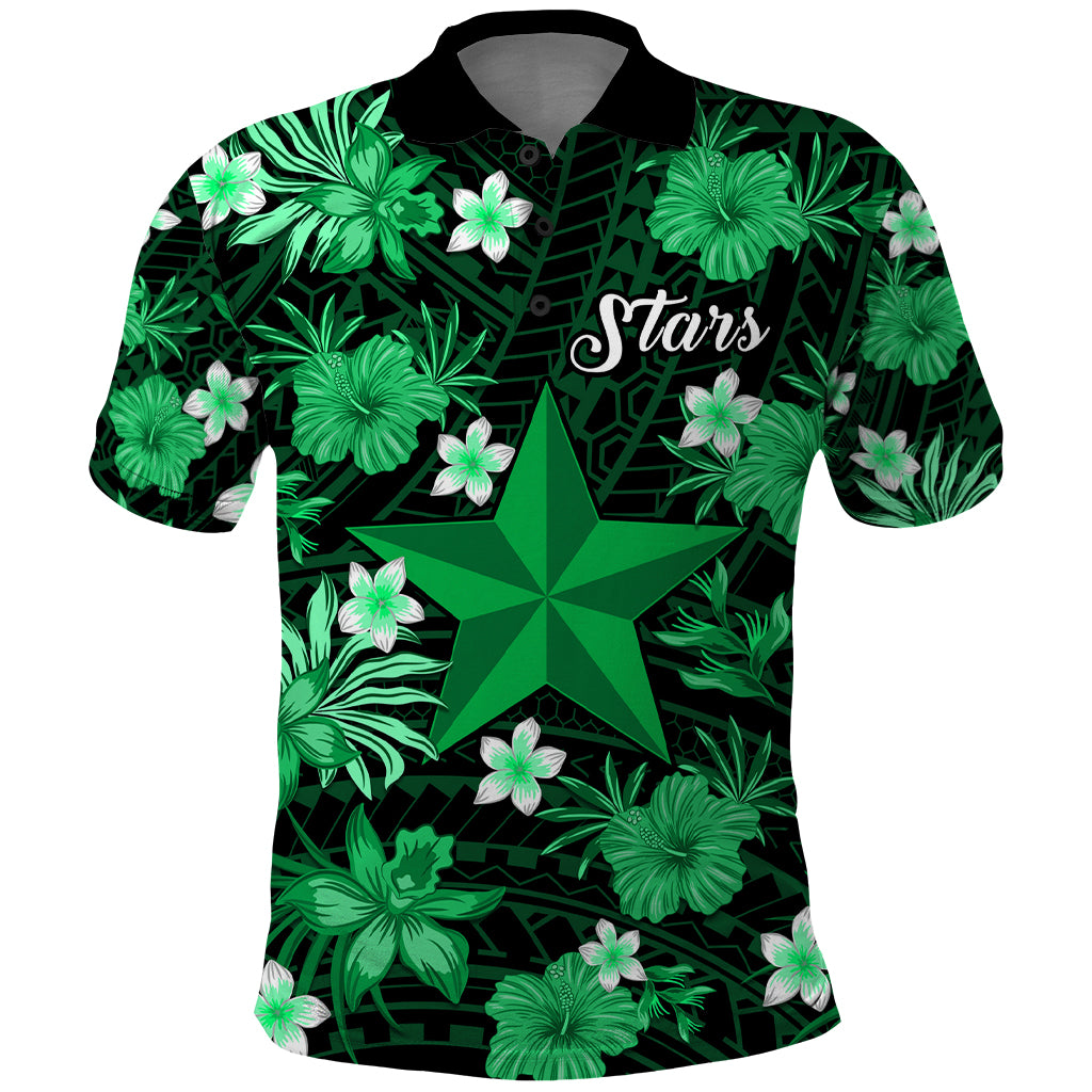 australian-stars-cricket-polo-shirt-baeuty-pacific-hibiscus-and-polynesian-pattern