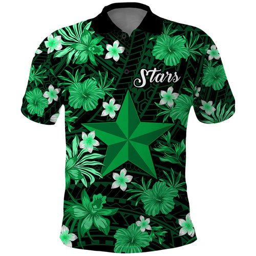 australian-stars-cricket-polo-shirt-baeuty-pacific-hibiscus-and-polynesian-pattern