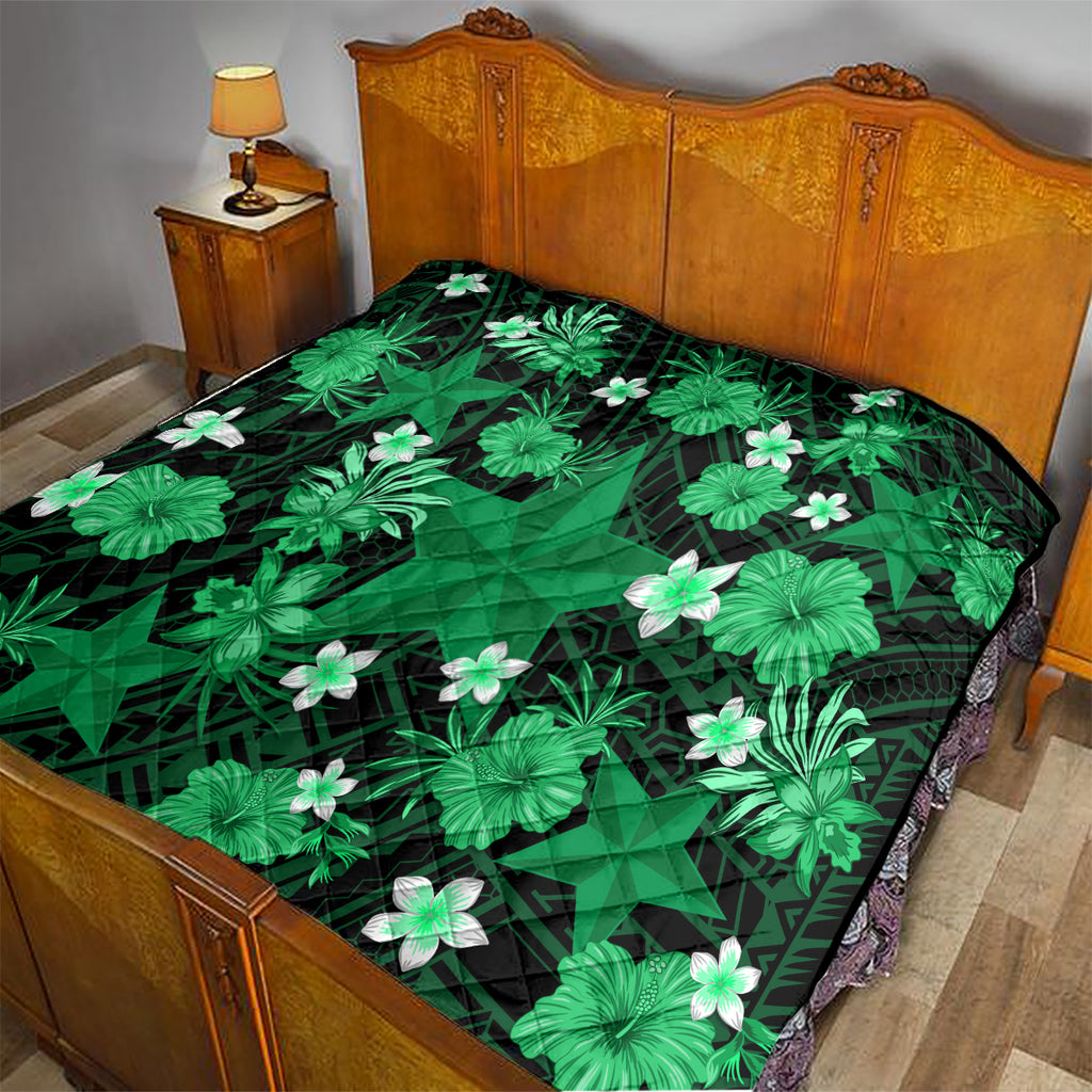 australian-stars-cricket-quilt-baeuty-pacific-hibiscus-and-polynesian-pattern