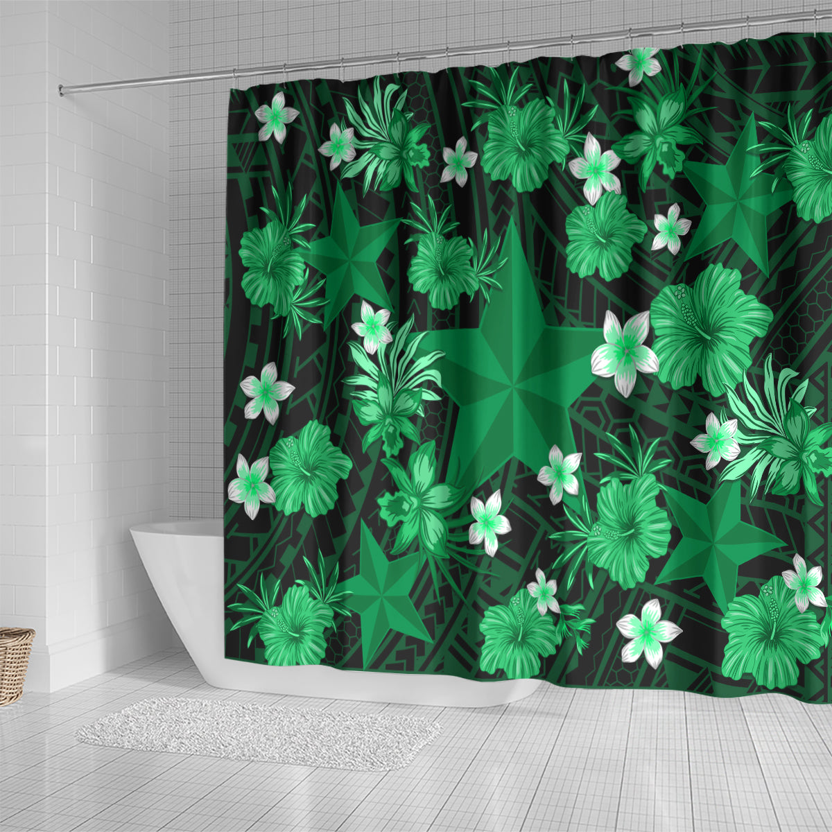australian-stars-cricket-shower-curtain-baeuty-pacific-hibiscus-and-polynesian-pattern