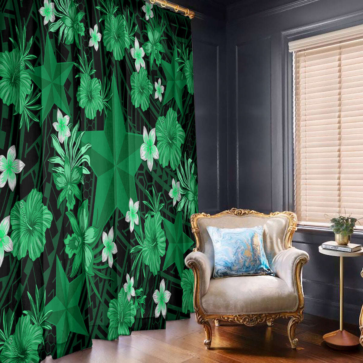 australian-stars-cricket-window-curtain-baeuty-pacific-hibiscus-and-polynesian-pattern