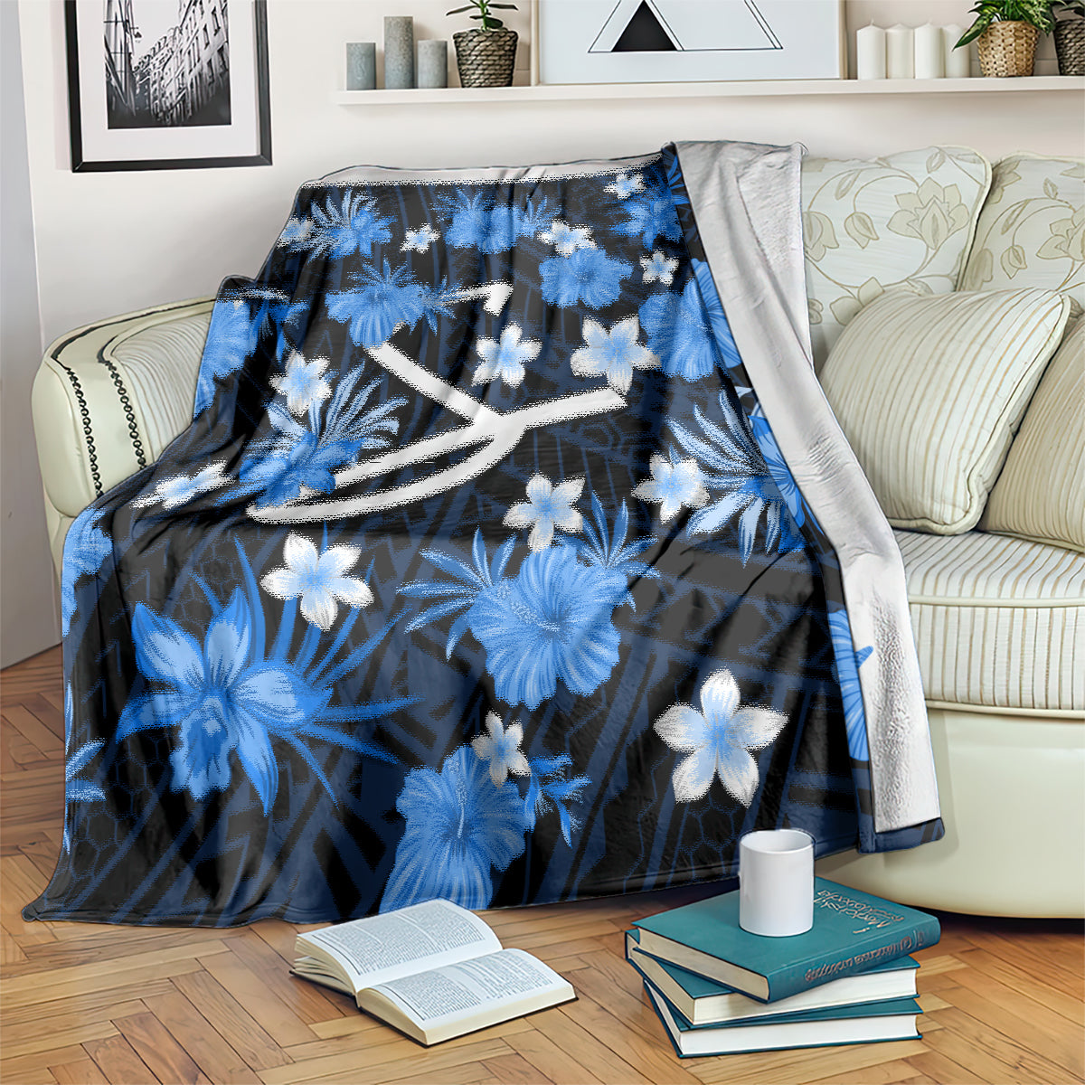 australian-strikers-cricket-blanket-baeuty-pacific-hibiscus-and-polynesian-pattern