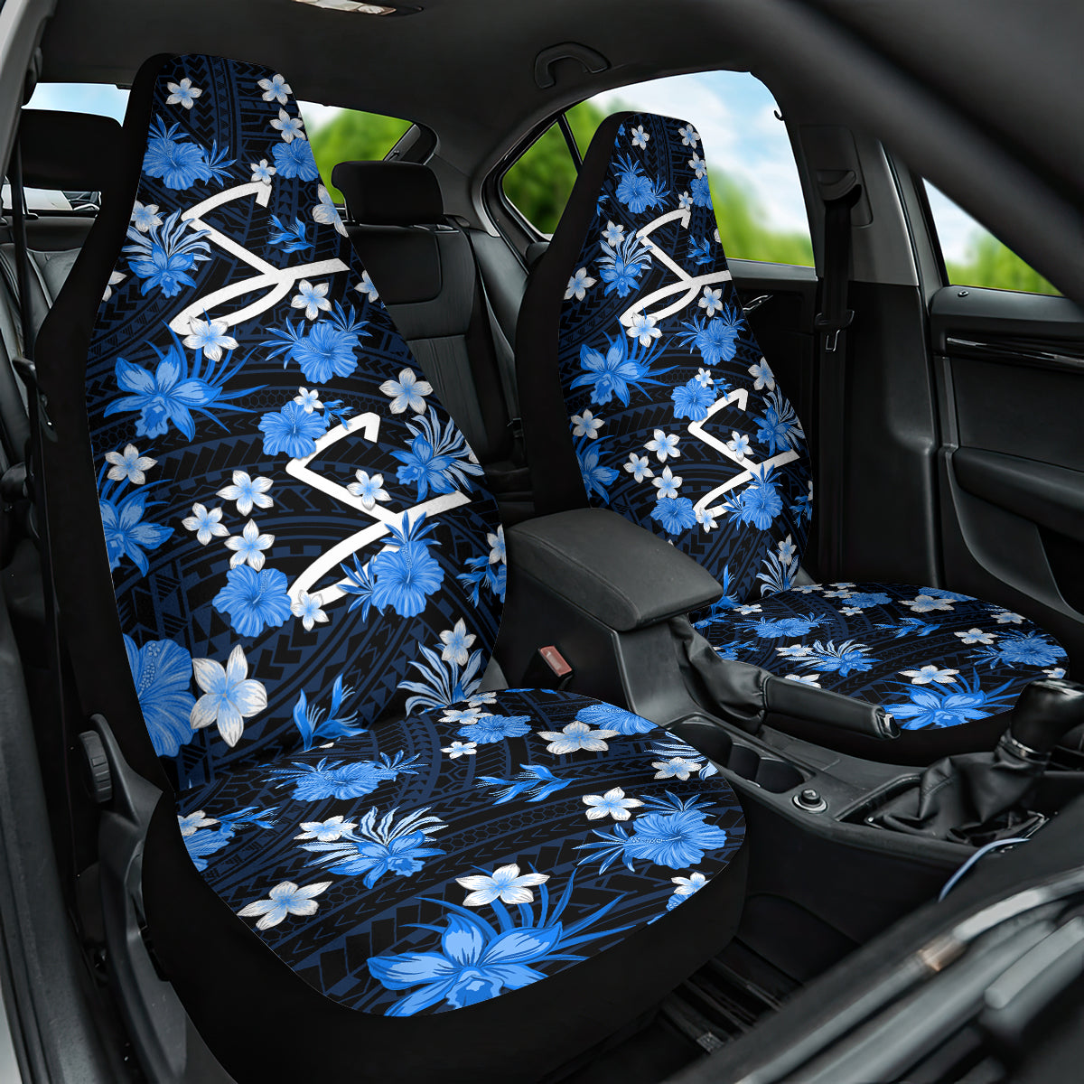 australian-strikers-cricket-car-seat-cover-baeuty-pacific-hibiscus-and-polynesian-pattern
