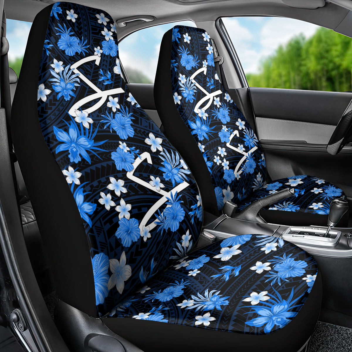 australian-strikers-cricket-car-seat-cover-baeuty-pacific-hibiscus-and-polynesian-pattern