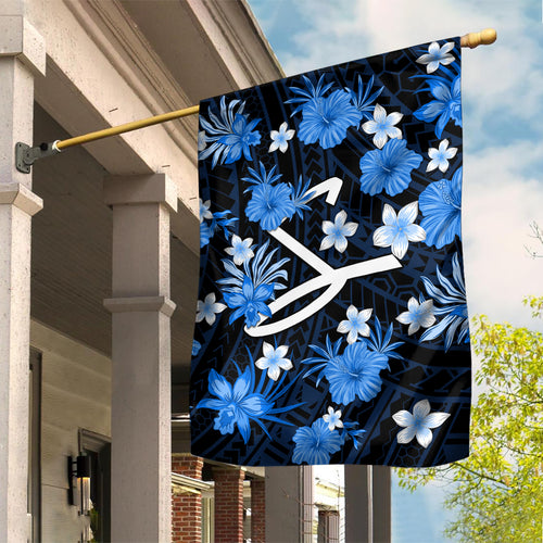 australian-strikers-cricket-garden-flag-baeuty-pacific-hibiscus-and-polynesian-pattern