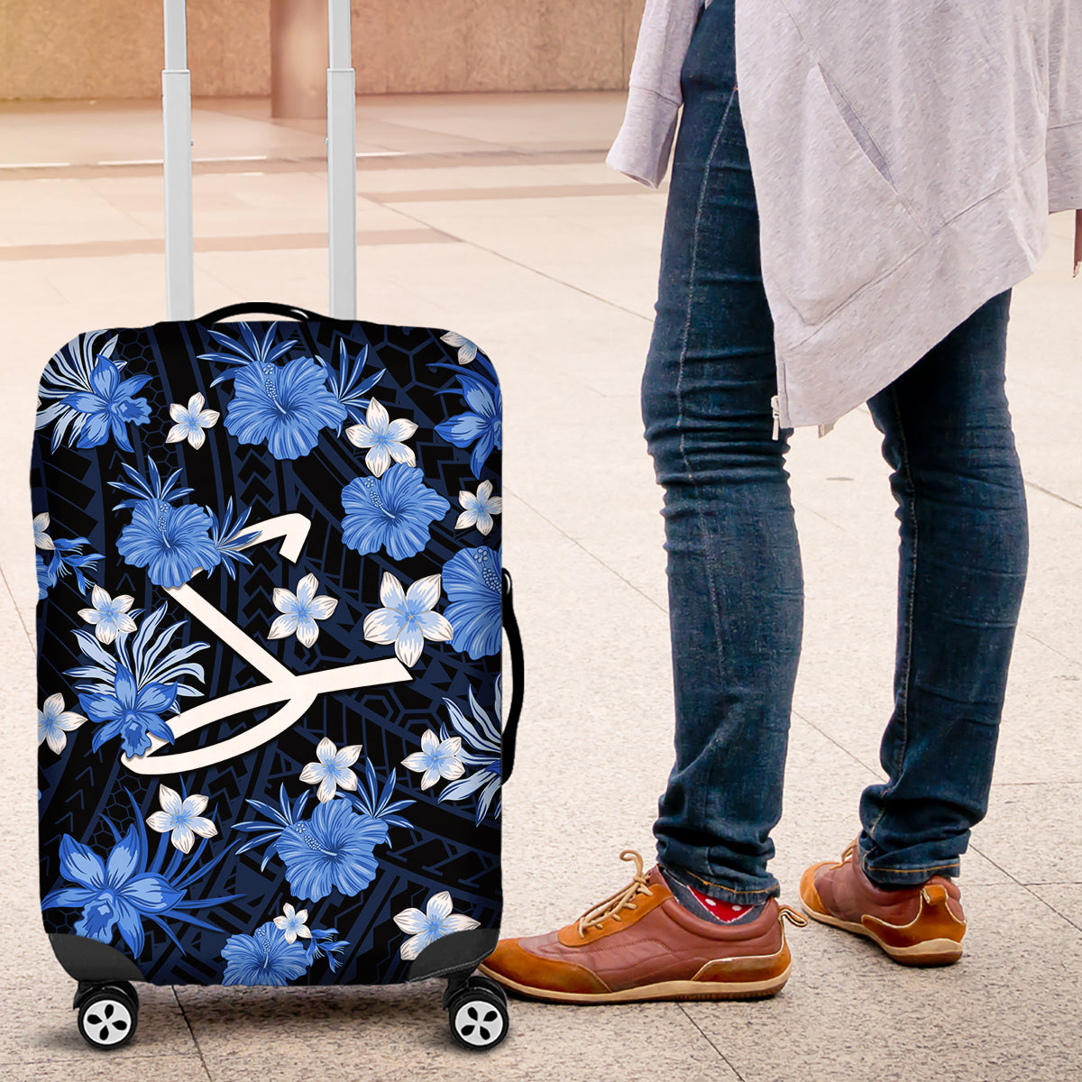 australian-strikers-cricket-luggage-cover-baeuty-pacific-hibiscus-and-polynesian-pattern