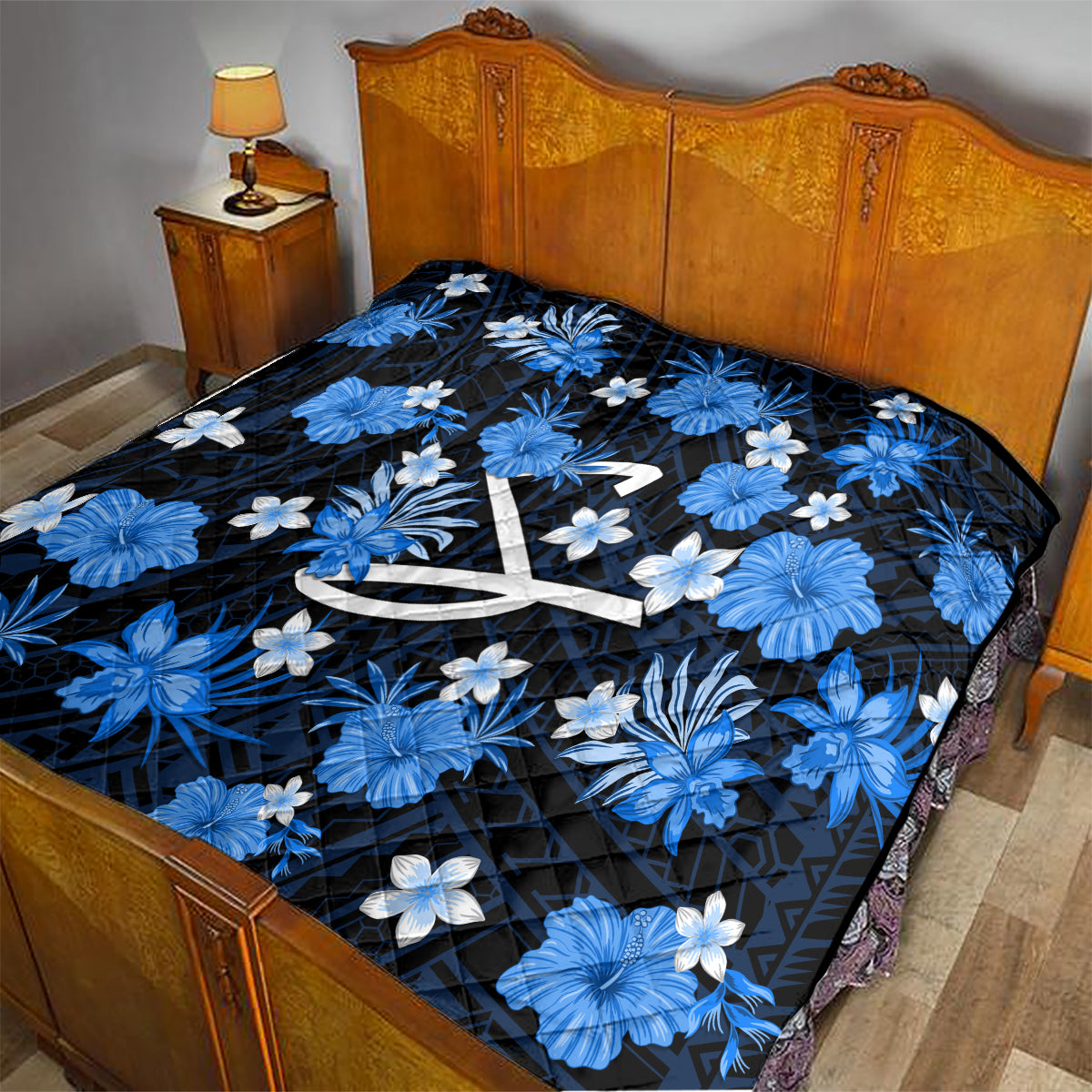 australian-strikers-cricket-quilt-baeuty-pacific-hibiscus-and-polynesian-pattern