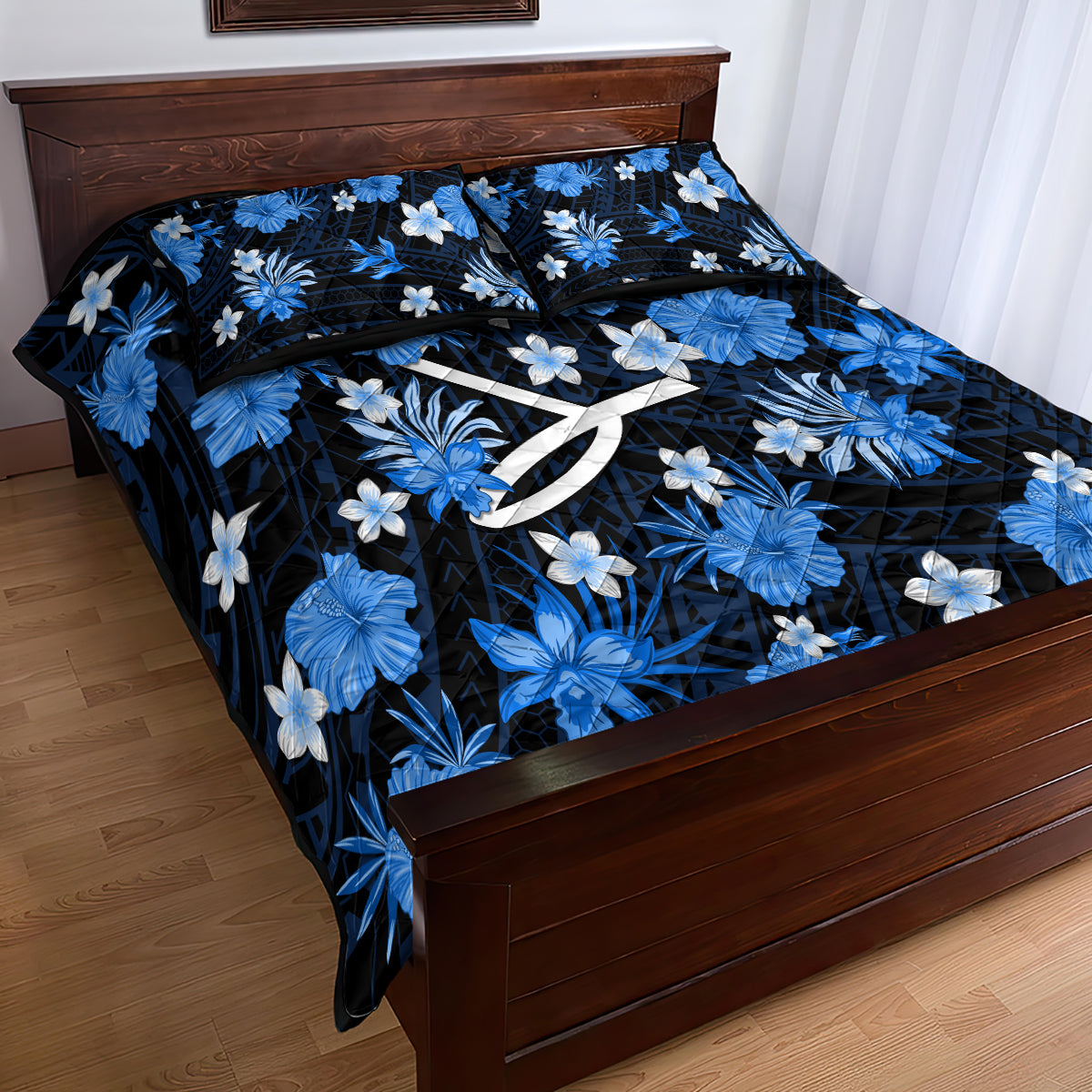 australian-strikers-cricket-quilt-bed-set-baeuty-pacific-hibiscus-and-polynesian-pattern