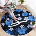 australian-strikers-cricket-round-carpet-baeuty-pacific-hibiscus-and-polynesian-pattern