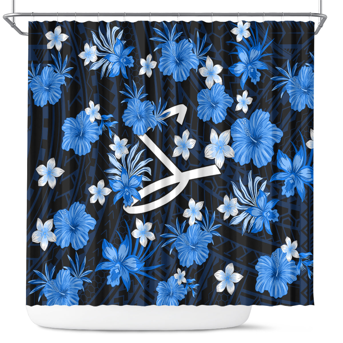 australian-strikers-cricket-shower-curtain-baeuty-pacific-hibiscus-and-polynesian-pattern