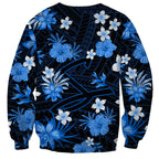 australian-strikers-cricket-sweatshirt-baeuty-pacific-hibiscus-and-polynesian-pattern