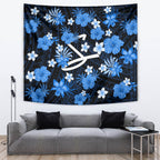 australian-strikers-cricket-tapestry-baeuty-pacific-hibiscus-and-polynesian-pattern