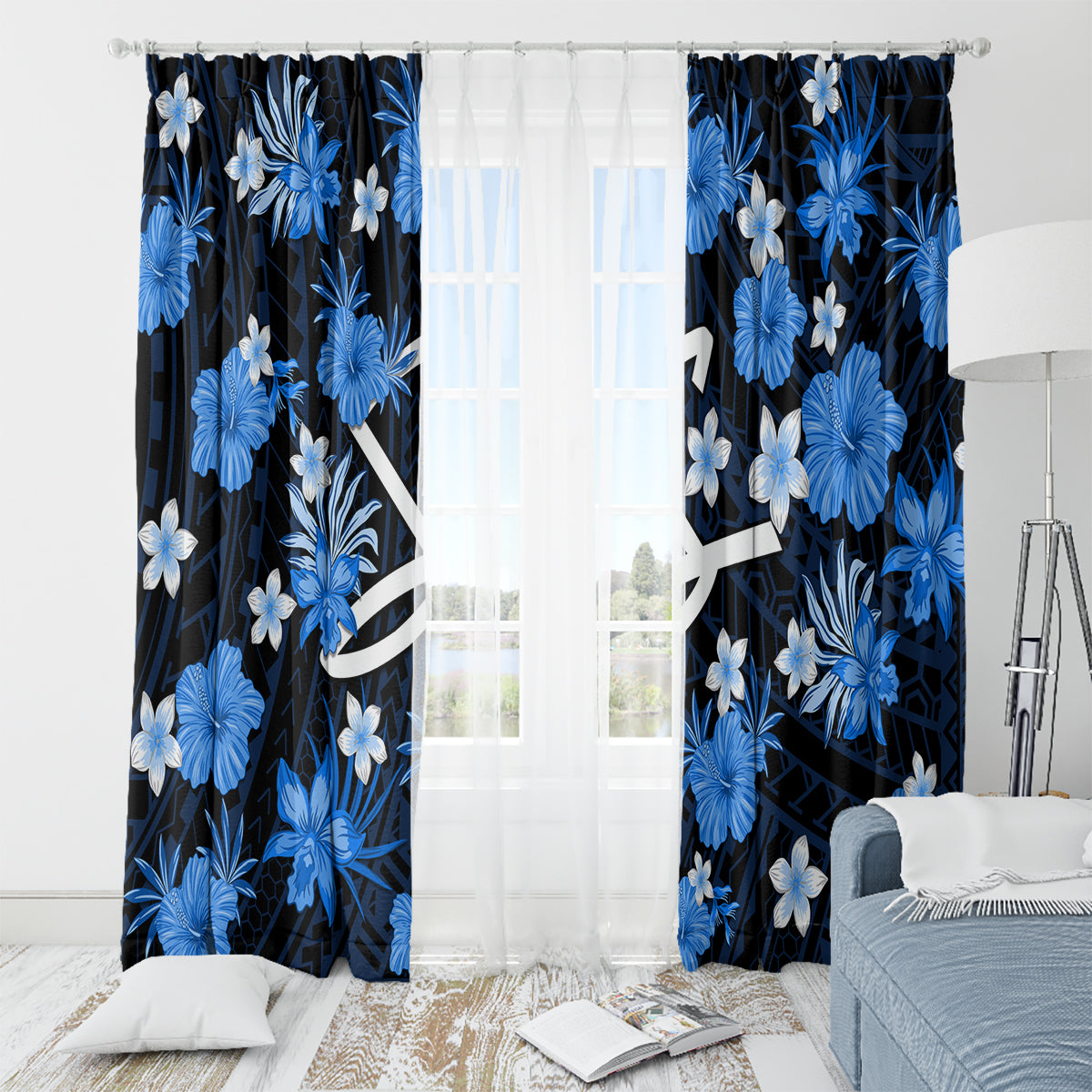 australian-strikers-cricket-window-curtain-baeuty-pacific-hibiscus-and-polynesian-pattern
