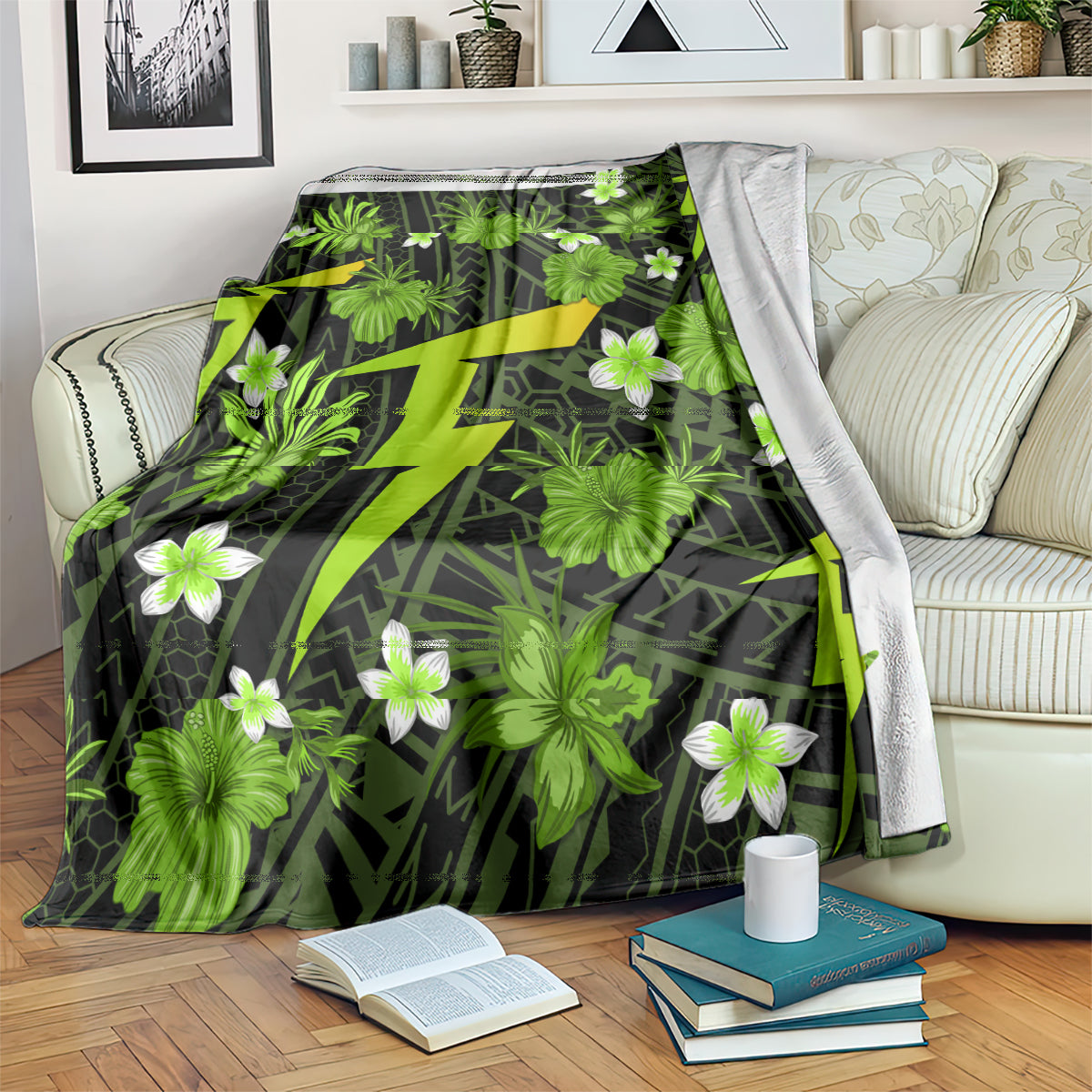 australian-thunder-cricket-blanket-baeuty-pacific-hibiscus-and-polynesian-pattern
