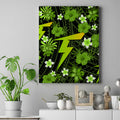 australian-thunder-cricket-canvas-wall-art-baeuty-pacific-hibiscus-and-polynesian-pattern