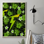 australian-thunder-cricket-canvas-wall-art-baeuty-pacific-hibiscus-and-polynesian-pattern