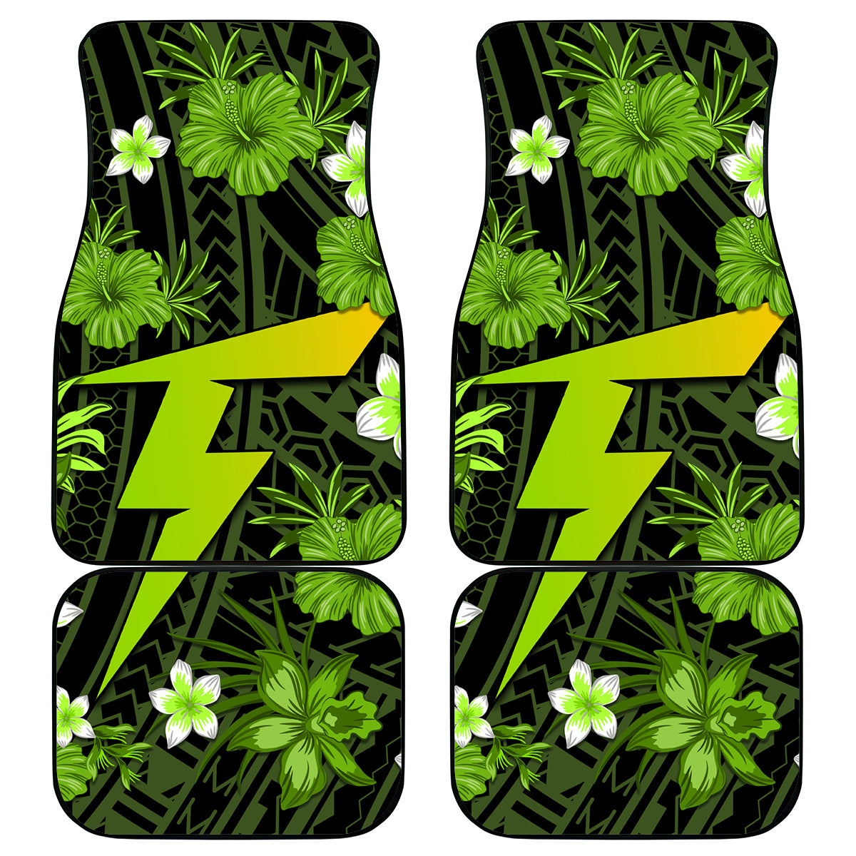 australian-thunder-cricket-car-mats-baeuty-pacific-hibiscus-and-polynesian-pattern
