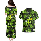 australian-thunder-cricket-couples-matching-puletasi-dress-and-hawaiian-shirt-baeuty-pacific-hibiscus-and-polynesian-pattern