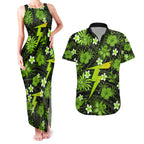 australian-thunder-cricket-couples-matching-tank-maxi-dress-and-hawaiian-shirt-baeuty-pacific-hibiscus-and-polynesian-pattern