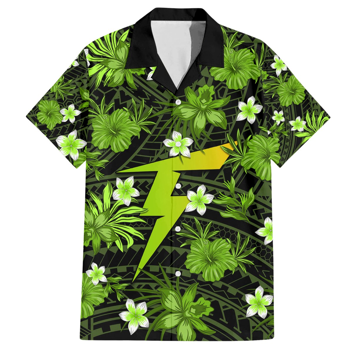 australian-thunder-cricket-hawaiian-shirt-baeuty-pacific-hibiscus-and-polynesian-pattern