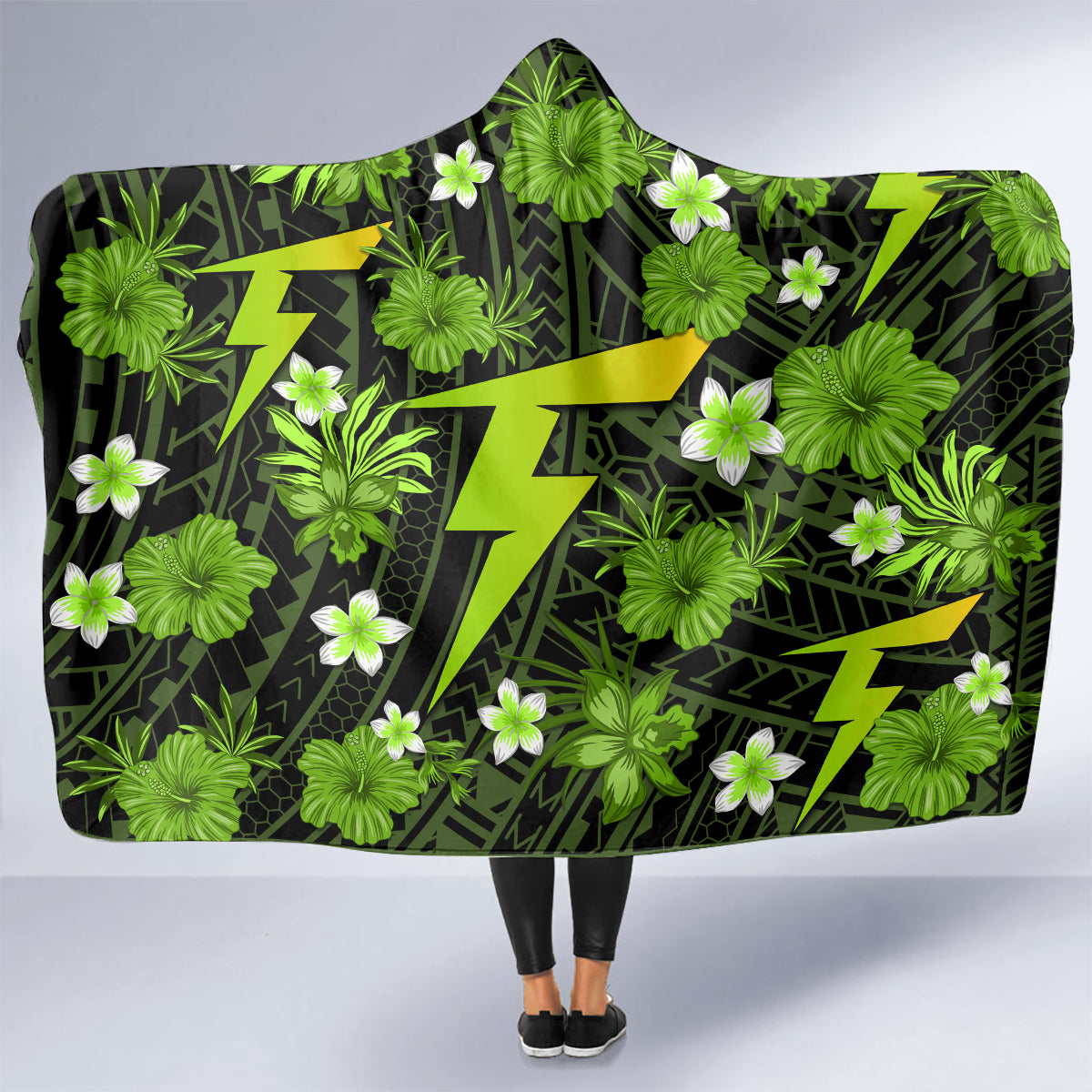 australian-thunder-cricket-hooded-blanket-baeuty-pacific-hibiscus-and-polynesian-pattern