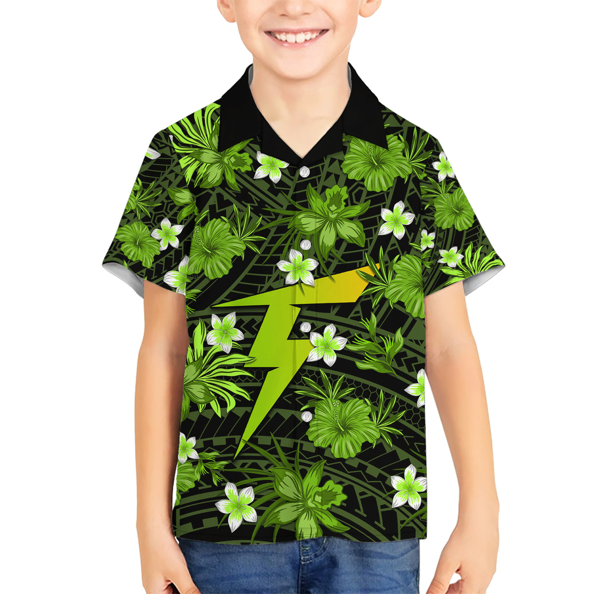 australian-thunder-cricket-kid-hawaiian-shirt-baeuty-pacific-hibiscus-and-polynesian-pattern