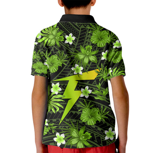 australian-thunder-cricket-kid-polo-shirt-baeuty-pacific-hibiscus-and-polynesian-pattern