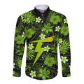 australian-thunder-cricket-long-sleeve-button-shirt-baeuty-pacific-hibiscus-and-polynesian-pattern